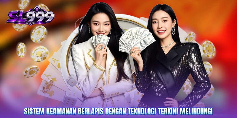 Sistem keamanan berlapis dengan teknologi terkini melindungi
