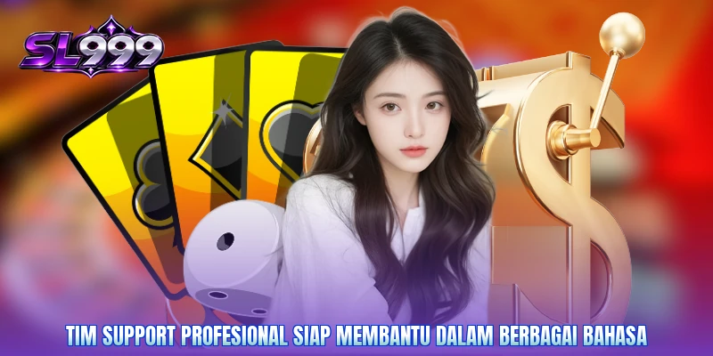 Tim support profesional siap membantu dalam berbagai bahasa